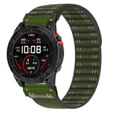Universal Garmin 22mm QuickFit EIDERWOOD Nylon Loop Klokkereim - Grønn
