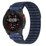 Universal Garmin 22mm QuickFit EIDERWOOD Nylon Loop Klokkereim - Blå