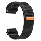 Universal Garmin 22mm QuickFit EIDERWOOD Nylon Loop Klokkereim - Svart