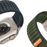 Universal Garmin 22mm QuickFit EIDERWOOD Nylon Loop Klokkereim - Svart