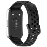 Huawei Band 10 / 9 / 8 EIDERWOOD Silikon Reim – Svart