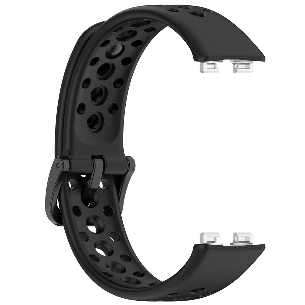 Huawei Band 10 / 9 / 8 EIDERWOOD Silikon Reim – Svart