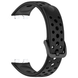 Huawei Band 10 / 9 / 8 EIDERWOOD Silikon Reim – Svart