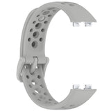 Huawei Band 10 / 9 / 8 EIDERWOOD Silikon Reim – Grå