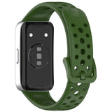 Huawei Band 10 / 9 / 8 EIDERWOOD Silikon Reim – Grønn