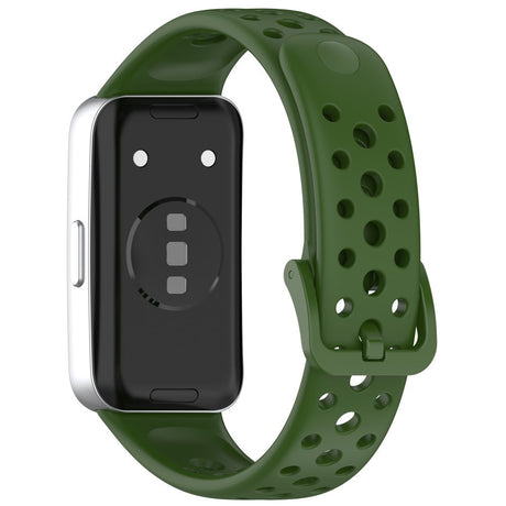 Huawei Band 10 / 9 / 8 EIDERWOOD Silikon Reim – Grønn