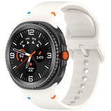 EIDERWOOD Samsung Galaxy Watch 8 / 8 Classic (40 / 44 / 46mm) Silikon Rem m. Søm - Starlight
