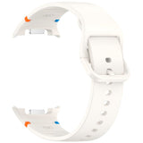 EIDERWOOD Samsung Galaxy Watch 8 / 8 Classic (40 / 44 / 46mm) Silikon Rem m. Søm - Starlight