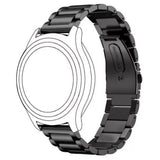Huawei GT 4 / 5 (41mm) / 5 Pro (42mm) EIDERWOOD Metall Klokkereim - Svart