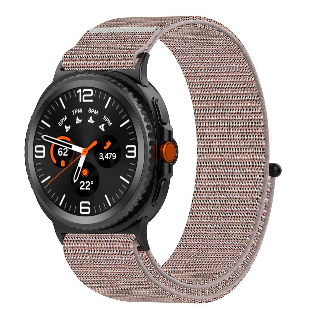 EIDERWOOD Samsung Galaxy Watch 8 / 8 Classic (40 / 44 / 46mm) Nylon Rem - Rosa