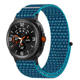 EIDERWOOD Samsung Galaxy Watch 8 / 8 Classic (40 / 44 / 46mm) Nylon Rem - Blå