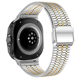 EIDERWOOD Samsung Galaxy Watch 8 / 8 Classic (40 / 44 / 46mm) Stål Rem - Sølv / Gull