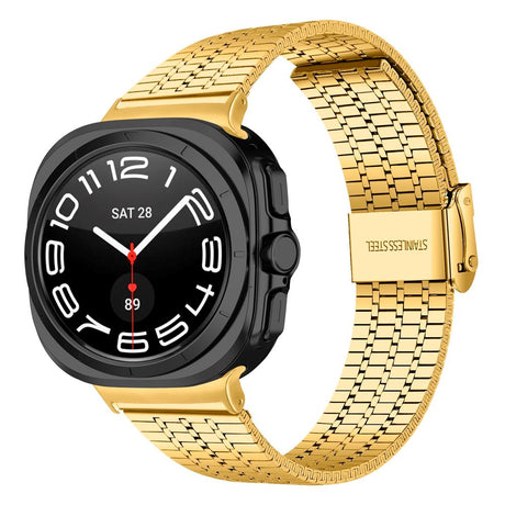 EIDERWOOD Samsung Galaxy Watch 8 / 8 Classic (40 / 44 / 46mm) Stål Rem - Gull