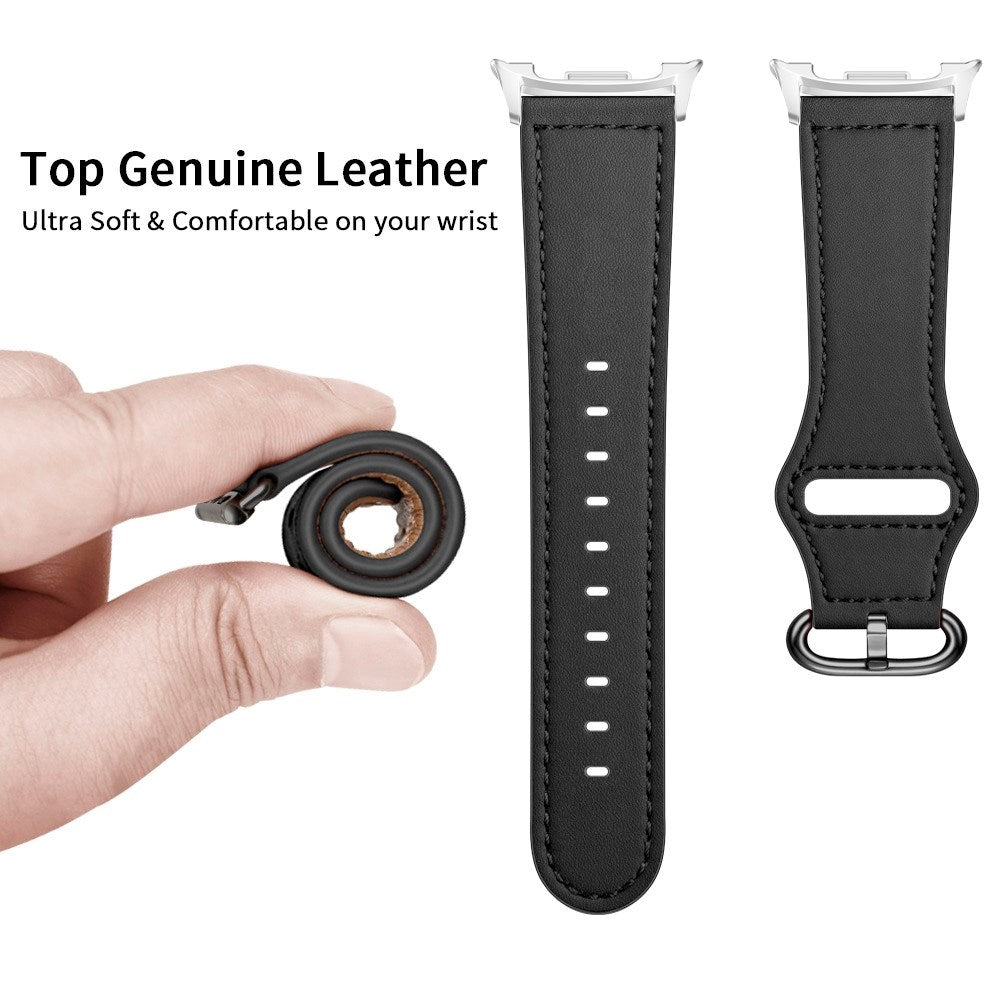 Samsung Galaxy Watch 8 / 8 Classic (40 / 44 / 46mm) Kunstskinn Rem - Svart