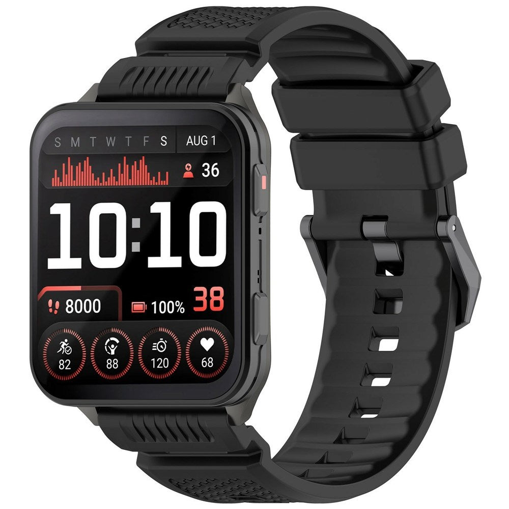 Garmin Venu X1 / Coros Nomad EIDERWOOD Silikon Stropp – Svart