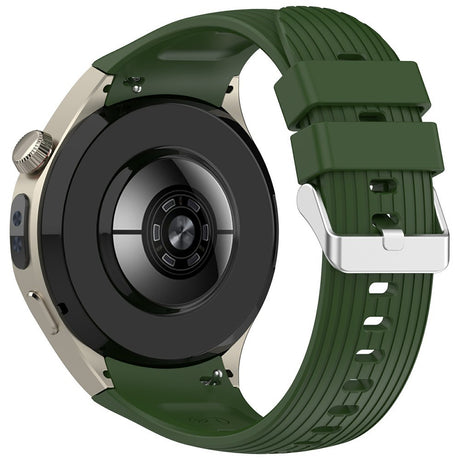 Huawei Watch 5 (42mm) EIDERWOOD Silikon Reim – Grønn