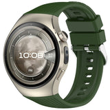 Huawei Watch 5 (42mm) EIDERWOOD Silikon Reim – Grønn