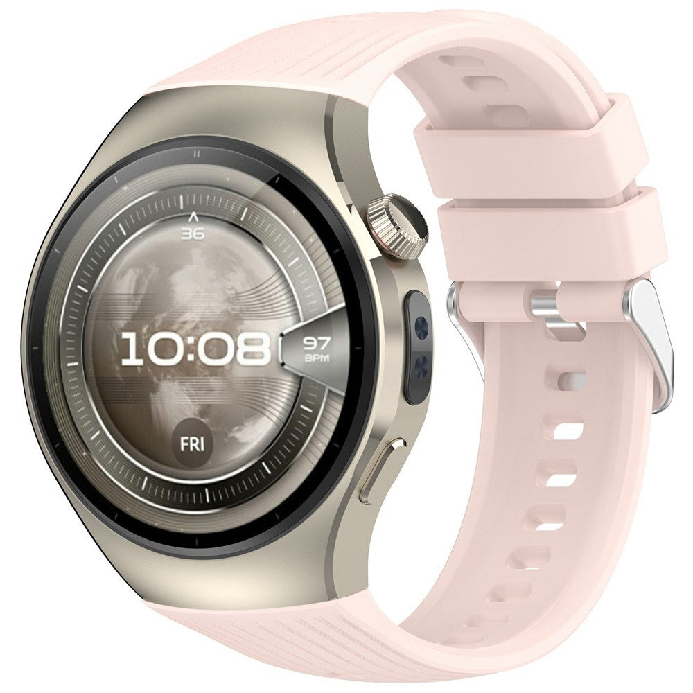 Huawei Watch 5 (42mm) EIDERWOOD Silikon Reim – Rosa
