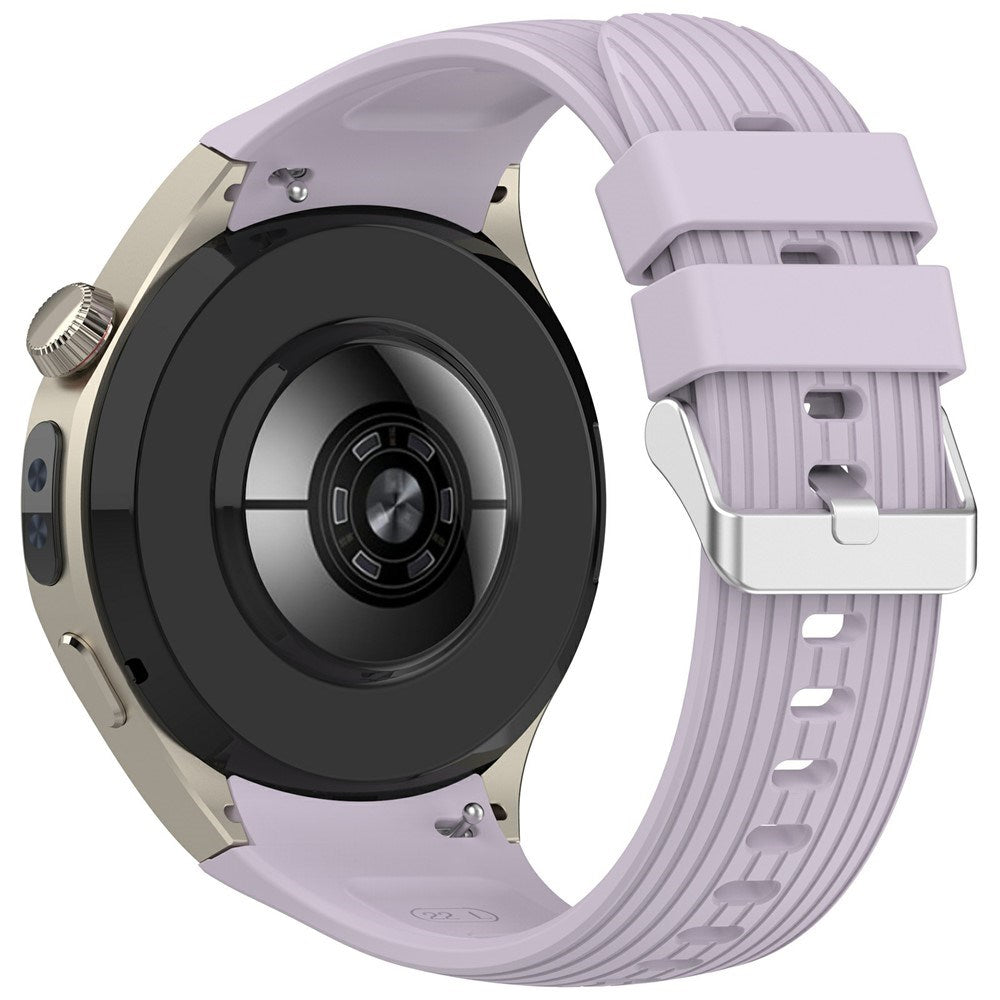 Huawei Watch 5 (46mm) EIDERWOOD Silikon Reim – Lilla