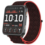 Garmin Venu X1 EIDERWOOD Nylonrem - Rød / Svart