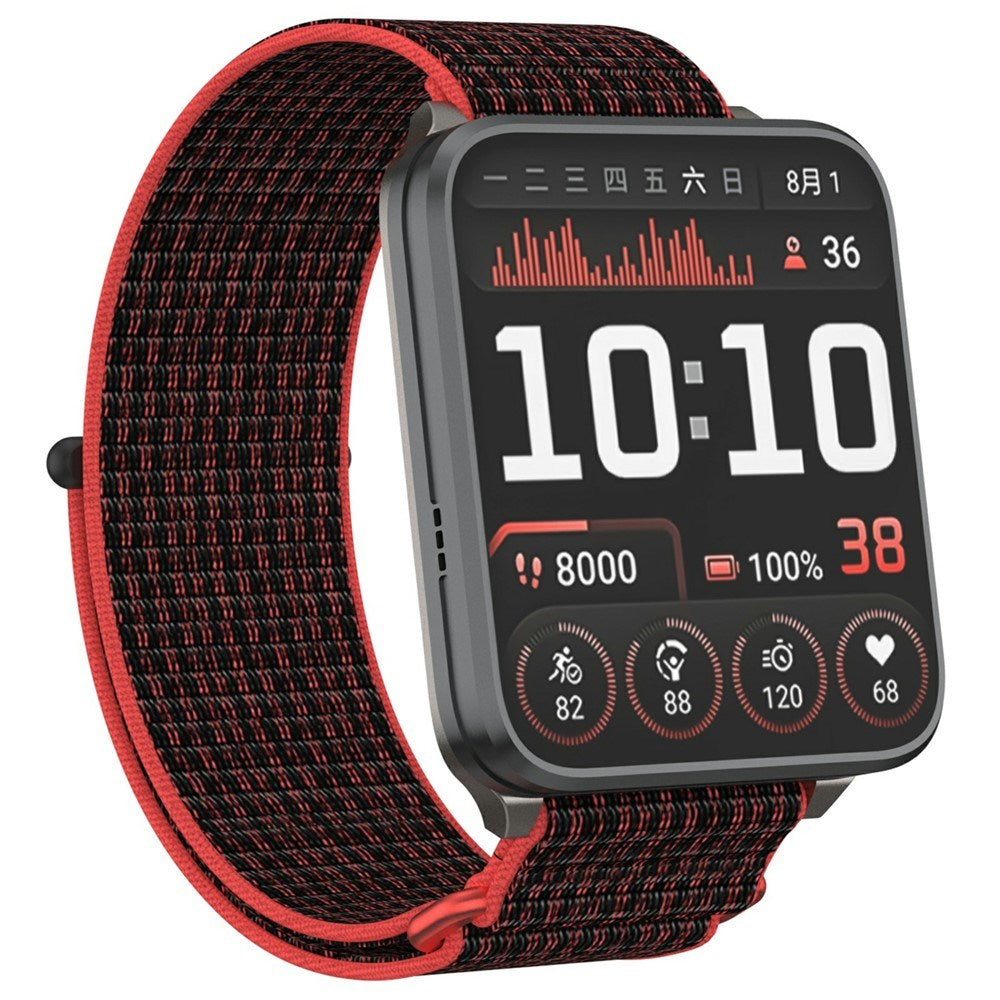 Garmin Venu X1 EIDERWOOD Nylonrem - Rød / Svart