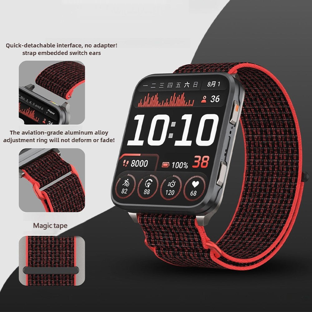 Garmin Venu X1 EIDERWOOD Nylonrem - Grønn