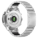 Universal Garmin 22mm QuickFit EIDERWOOD Titanium Reim m. Farget Silikon - Sølv / Svart
