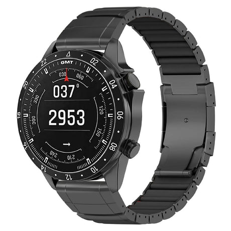 Universal Garmin 26mm QuickFit EIDERWOOD Titanium Reim m. Farget Silikon - Svart