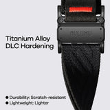 Apple Watch (42/44/SE/45/46/49mm) Aulumu C03 Nylon Stropp - Sølv