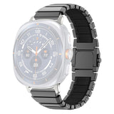 Samsung Galaxy Watch Ultra 2 / Ultra (47mm) Magnetisk Metall Reim m. Silikon - Grå / Svart