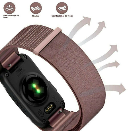 Garmin CIRQA Smart Band EIDERWOOD Nylon - Str. L-XL - Blå