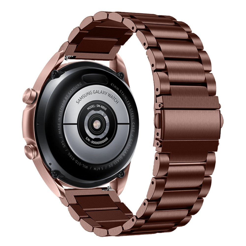 Universell Smartklokke (20mm) Rustfritt Stål Rem - Bronse