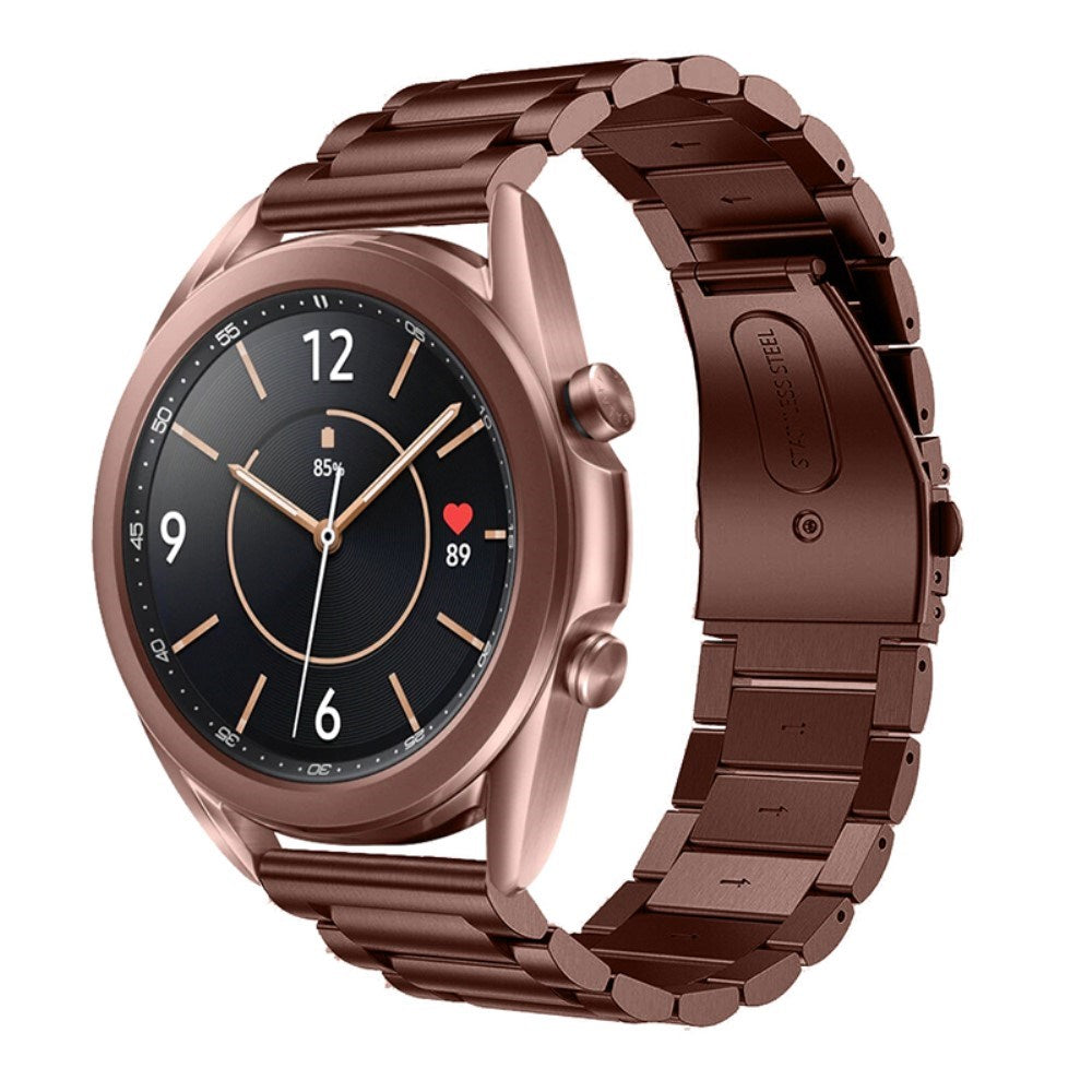 Universell Smartklokke (20mm) Rustfritt Stål Rem - Bronse