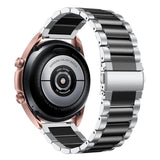 Universell Smartklokke (20mm) Rustfritt Stål Rem - Sølv / Svart