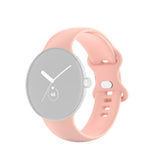 EIDERWOOD Google Pixel Watch 4 / 3 / 2 / 1 (41mm) Silikon Smartwatch Rem - Rosa