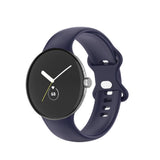 EIDERWOOD Google Pixel Watch 4 / 3 / 2 / 1 (41mm) Silikon Smartwatch Rem - Mørkeblå