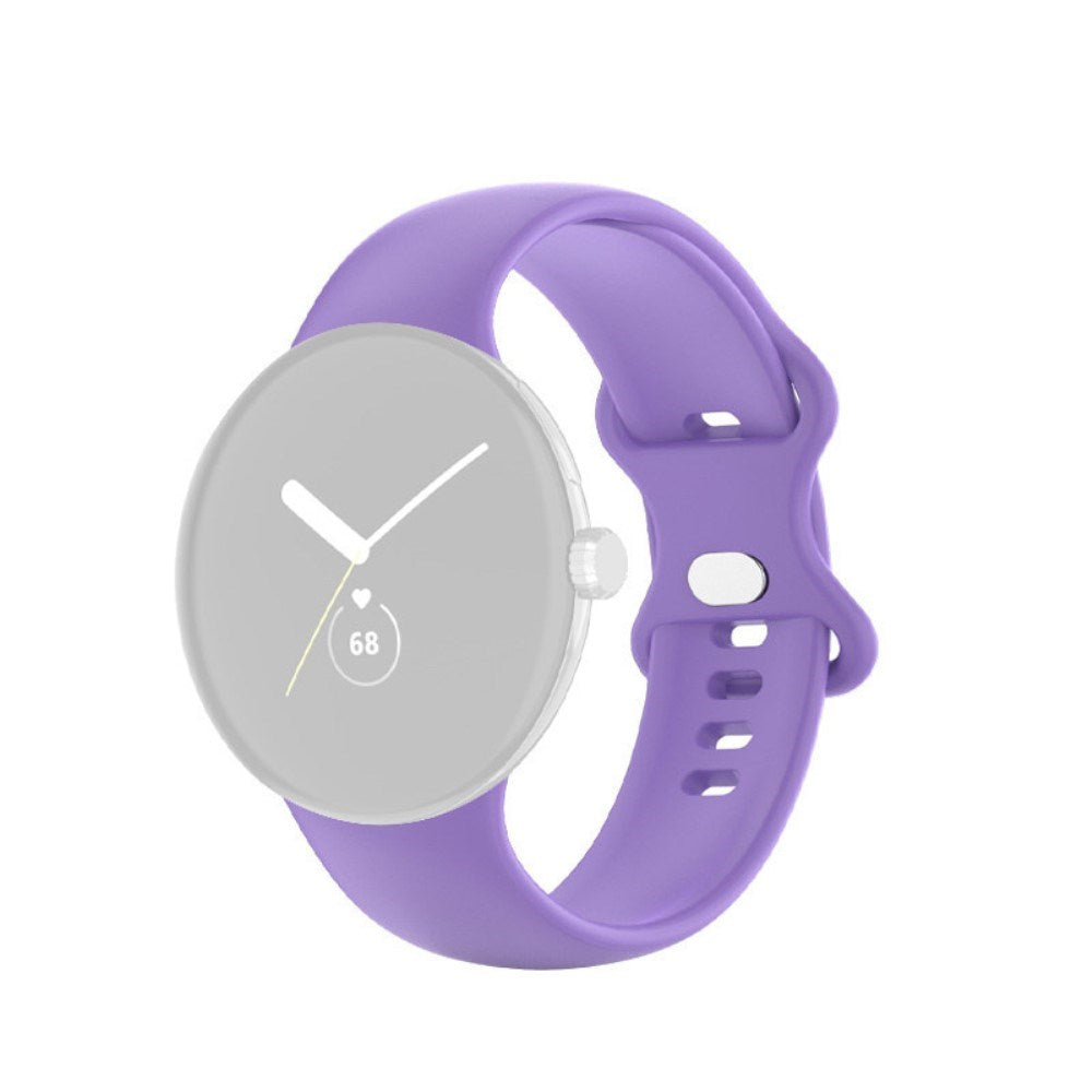 EIDERWOOD Google Pixel Watch 4 / 3 / 2 / 1 (41mm) Silikon Smartwatch Rem - Lilla