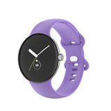 EIDERWOOD Google Pixel Watch 4 / 3 / 2 / 1 (41mm) Silikon Smartwatch Rem - Lilla