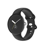 EIDERWOOD Google Pixel Watch 4 / 3 / 2 / 1 (41mm) Silikon Smartwatch Rem - Svart