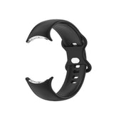 EIDERWOOD Google Pixel Watch 4 / 3 / 2 / 1 (41mm) Silikon Smartwatch Rem - Svart