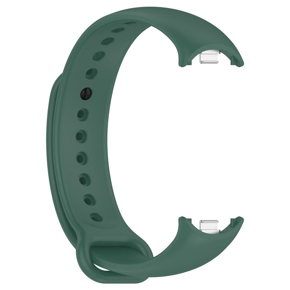 Xiaomi Smart Band 10 / 9 / 8 / NFC Silikonreim - Grønn