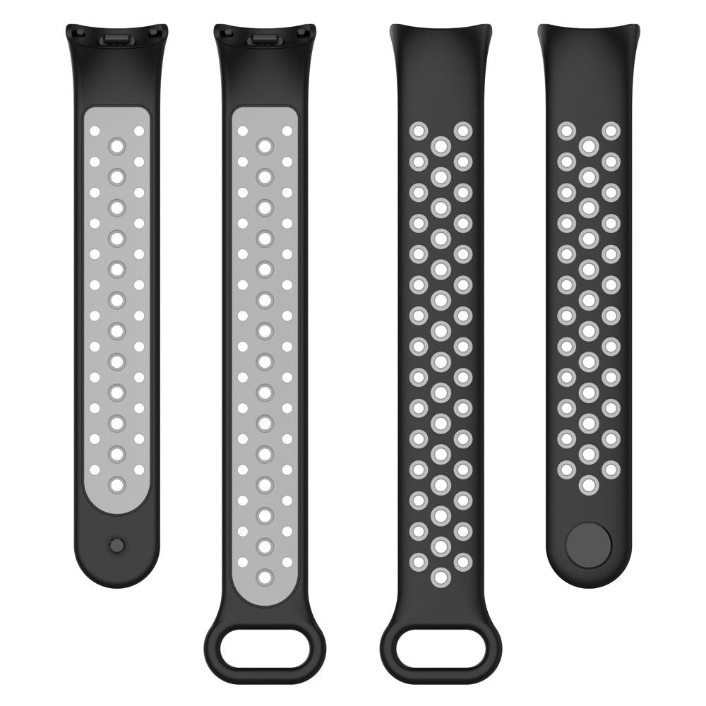 Xiaomi Smart Band 10 / 9 / 8 / NFC Silikon Klokkereim - Svart / Grå