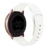Huawei Watch GT 4 (41mm) / Garmin Venu 3S (18mm) Silikonrem - Hvit