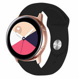 Huawei Watch GT 4 (41mm) / Garmin Venu 3S (18mm) Silikonrem - Svart