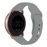 Huawei Watch GT 4 (41mm) / Garmin Venu 3S (18mm) Silikonrem - Grå