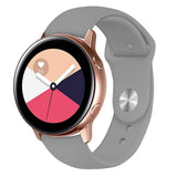 Huawei Watch GT 4 (41mm) / Garmin Venu 3S (18mm) Silikonrem - Grå