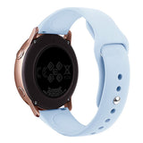 Huawei Watch GT 4 (41mm) / Garmin Venu 3S (18mm) Silikonrem - Lyseblå