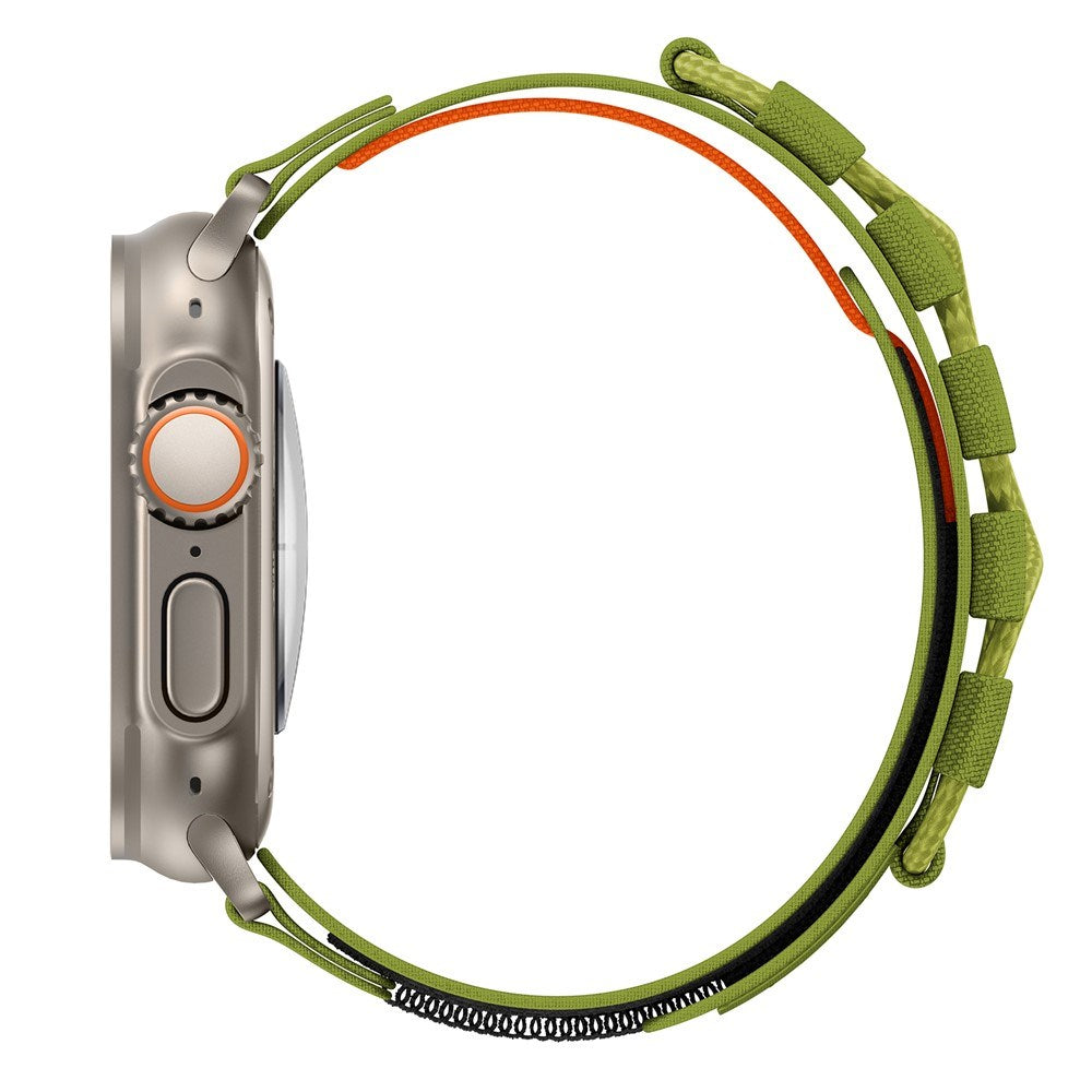Apple Watch (42/44/SE/45/46/49mm) EIDERWOOD Nylon Klokkereim - Grønn