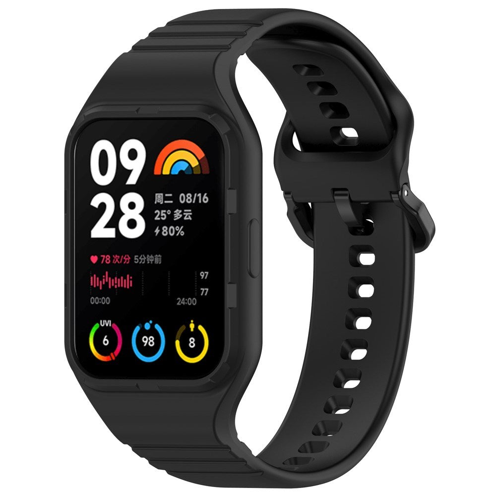 Xiaomi Smart Band 10 Pro / 9 Pro / 8 Pro Silikon Rem - Svart
