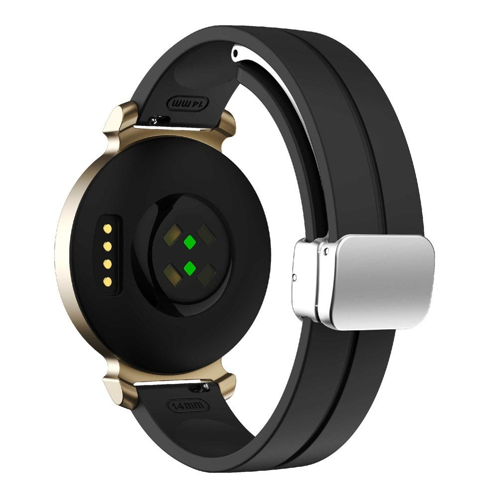 Garmin Lily 2 EIDERWOOD Magnetisk Silikonreim - Svart